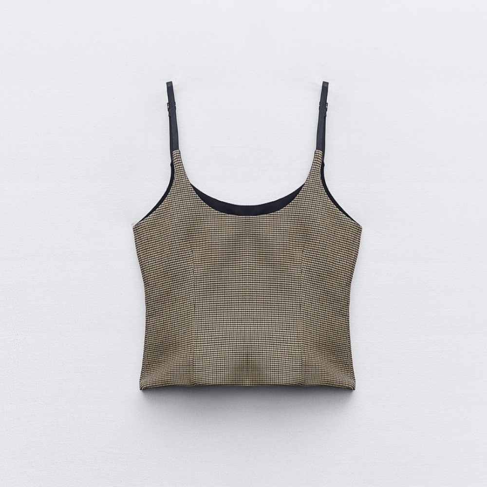 HOUNDSTOOTH TOP - Picture 7 of 8
